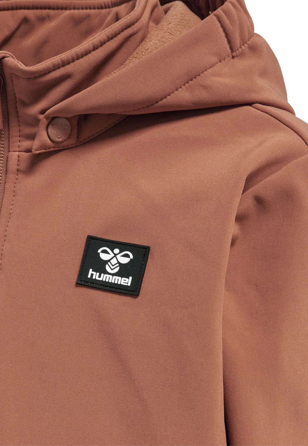 Детская куртка с водоотталкивающим покрытием Hmlmars Hummel, Kupferbraun — фото 4