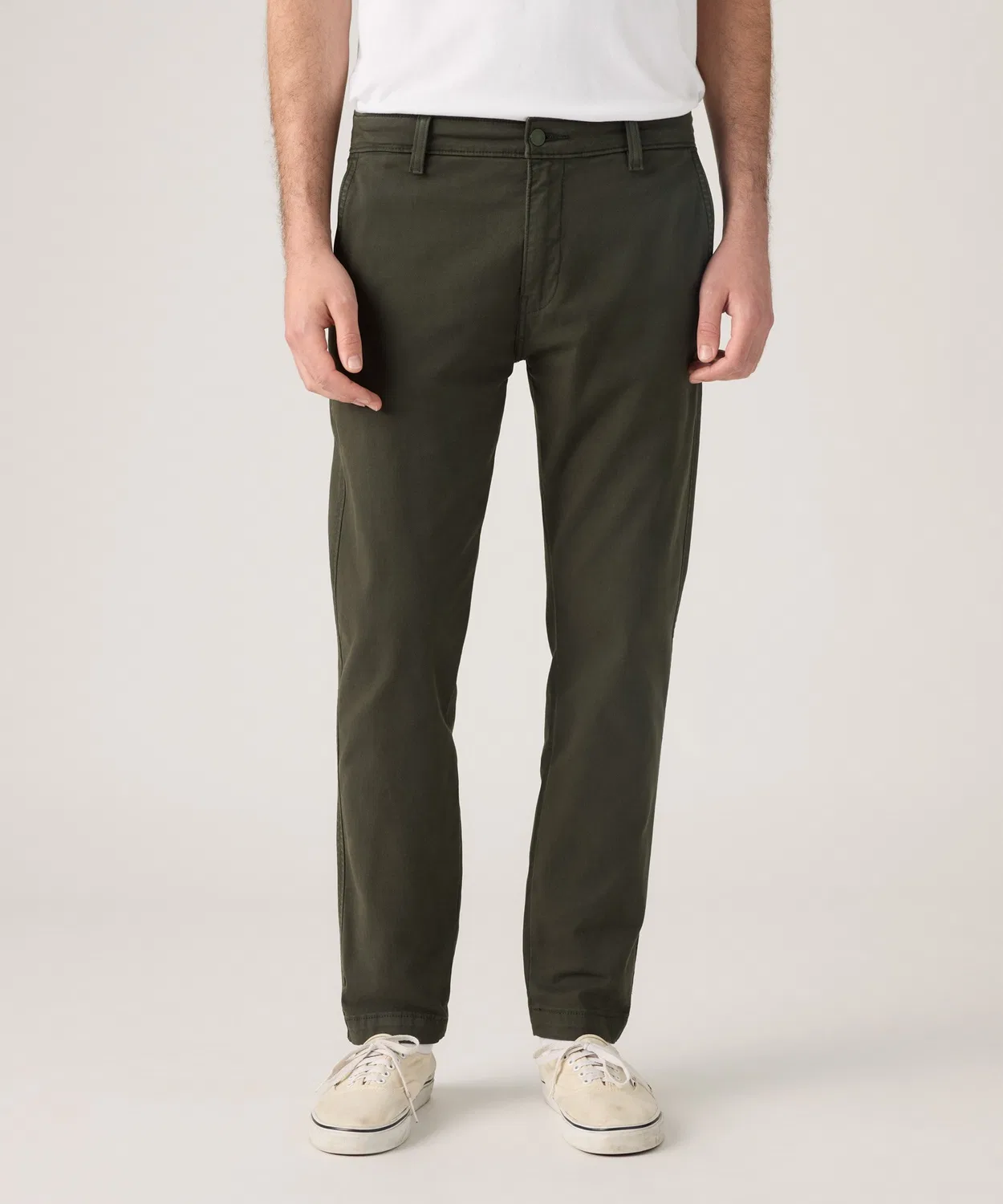 Мужские классические чиносы стандартный taper, модель XX CHINO Levi's, Green