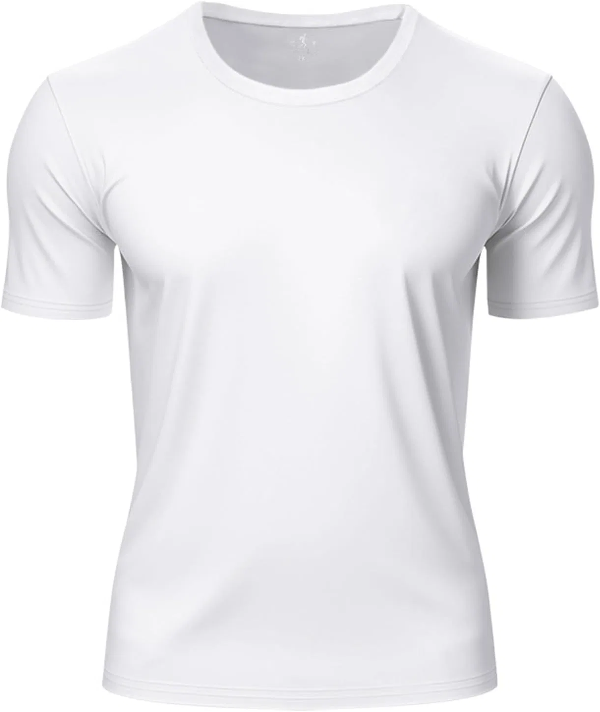 Мужская быстросохнущая футболка Athletic Fit, White — фото 3