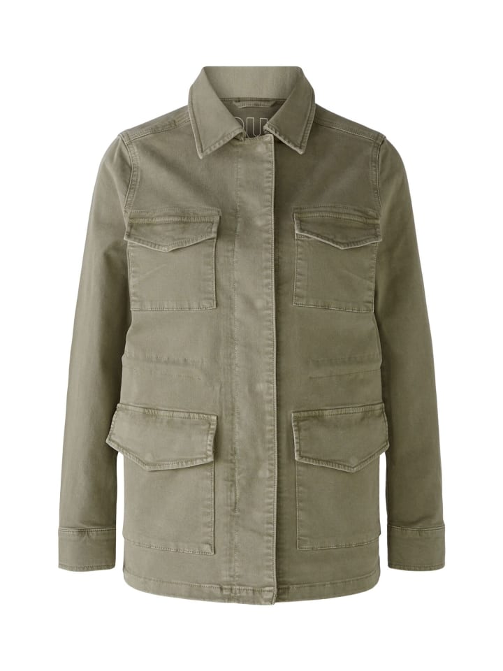 

Куртка Oui Fieldjacket, цвет dusty olive
