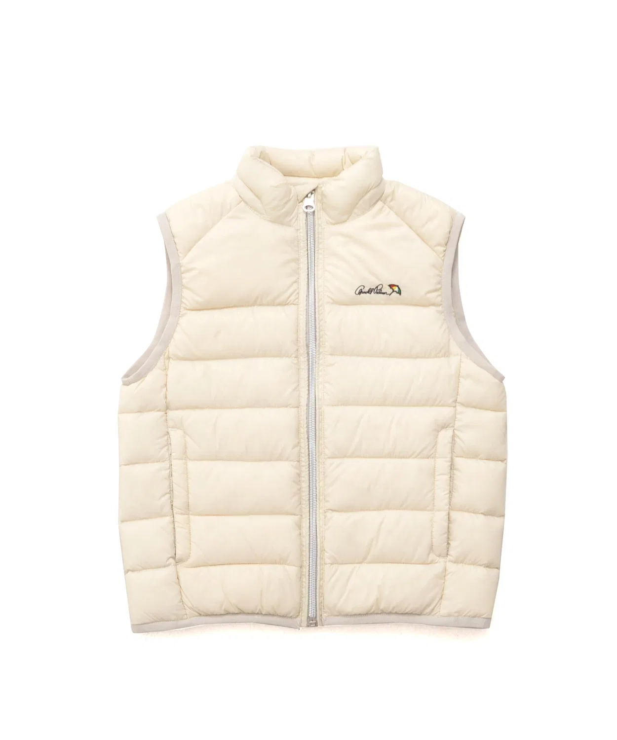 Детский жилет из нейлона с утеплителем пух/перо Arnold Palmer, Off White