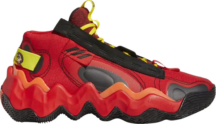 Кроссовки Adidas Pixar x Candace Parker x Wmns Exhibit B Mid 'Elastigirl', красный