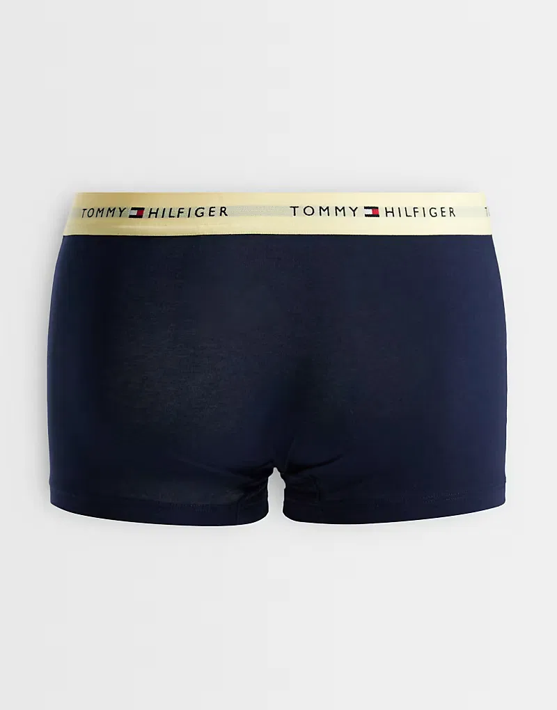Трусы Signature Cotton 5 шт Tommy Hilfiger, темно-синий — фото 2
