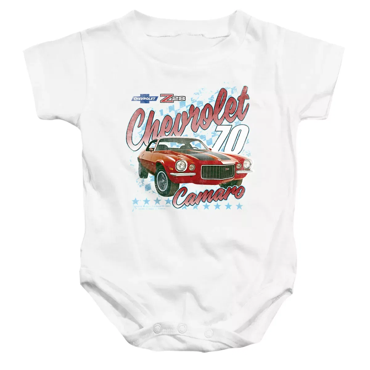 Детское боди с коротким рукавом Chevrolet Camaro Racer Chevrolet, White