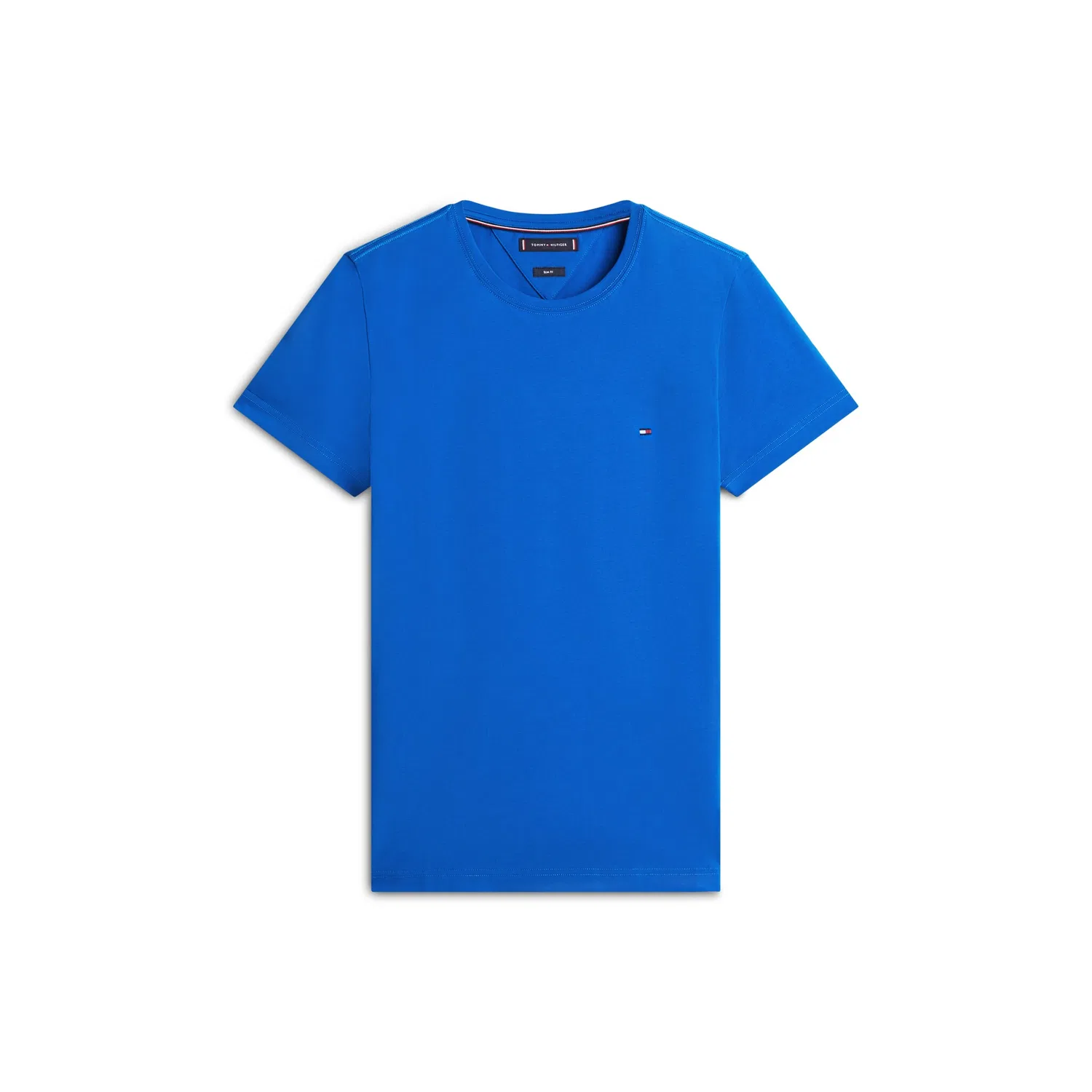 Мужская футболка slim fit Tommy Hilfiger, Vibrant Indigo — фото 4