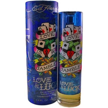Туалетная вода мужская Ed Hardy Love & Luck Men, 100 мл