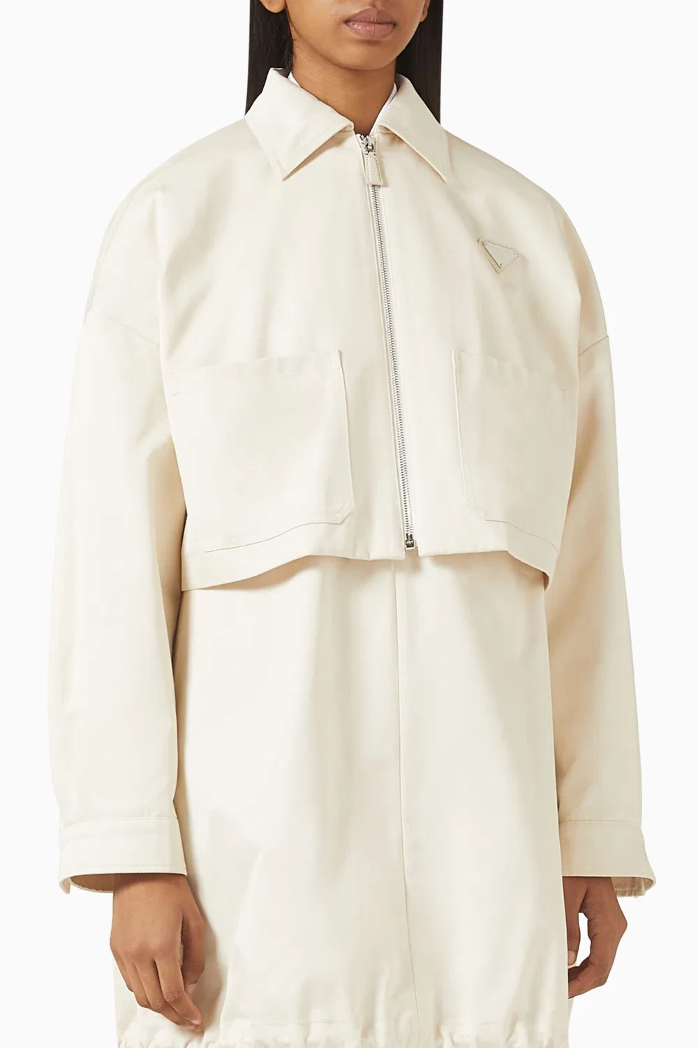 Куртка-блузон хлопковая Chino Blouson Jacket Prada