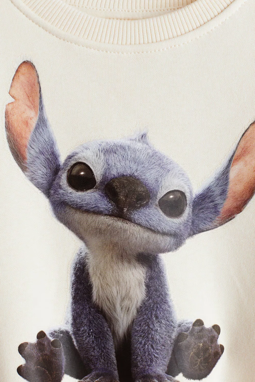Толстовка с принтом H&M, Hellbeige/Lilo & Stitch — фото 4
