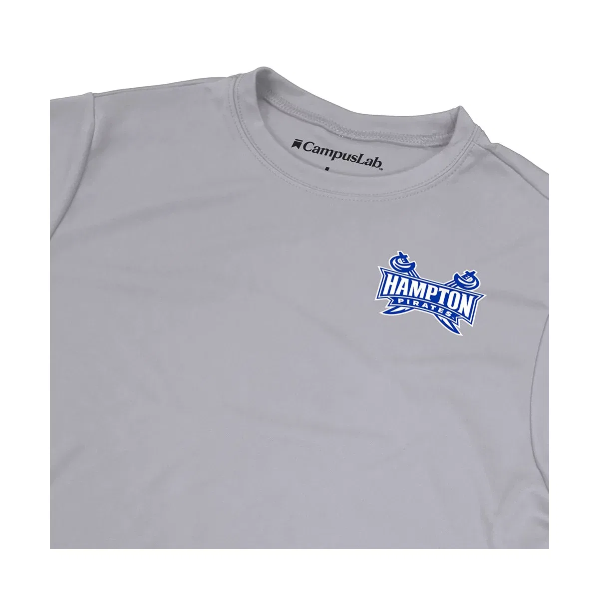 Детская футболка с принтом Sport T-Shirt Left Chest Logo NCAA, Athletic Heather — фото 4