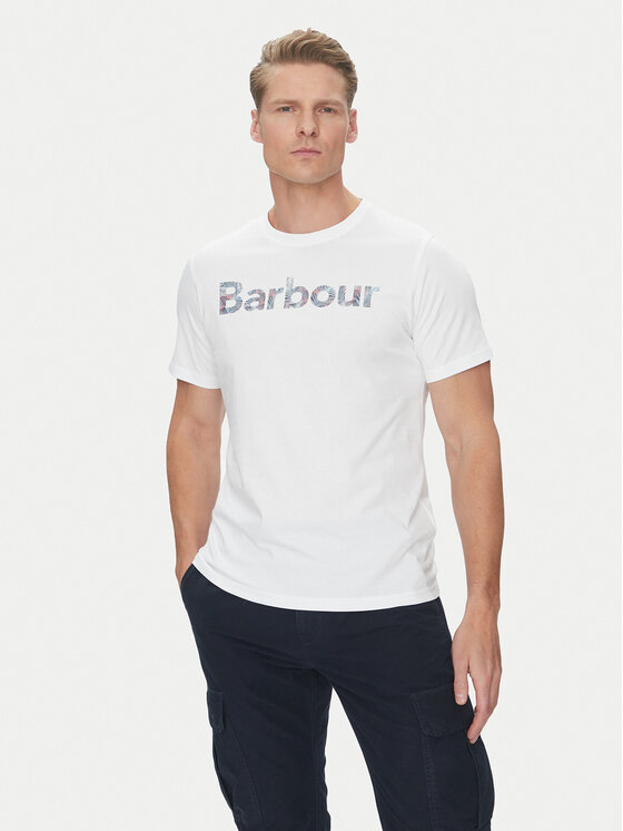 

Футболка обычного кроя Devon MTS1391WH11 Barbour, белый