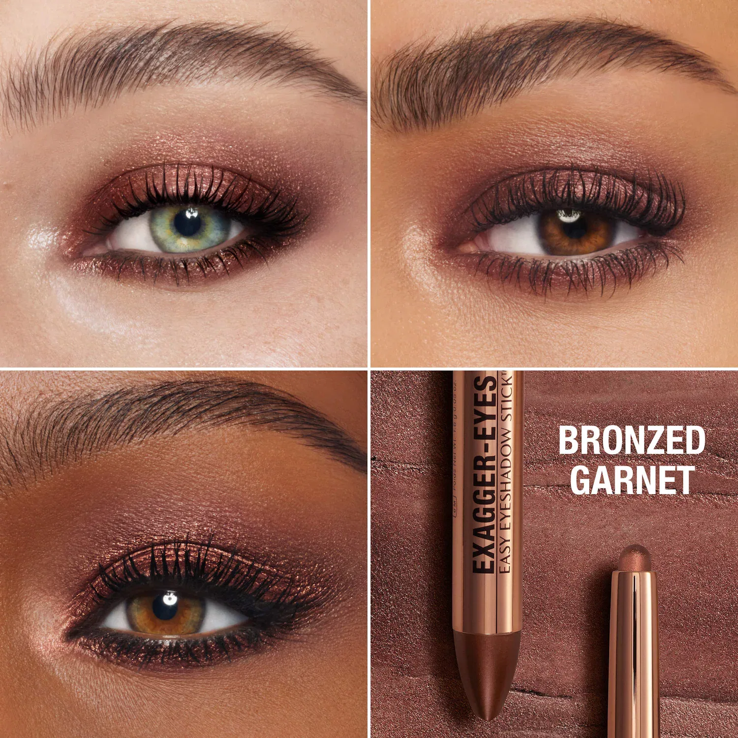 Тени для век водостойкие 1.6 г с кремовой текстурой Charlotte Tilbury, Bronzed Garnet — фото 2