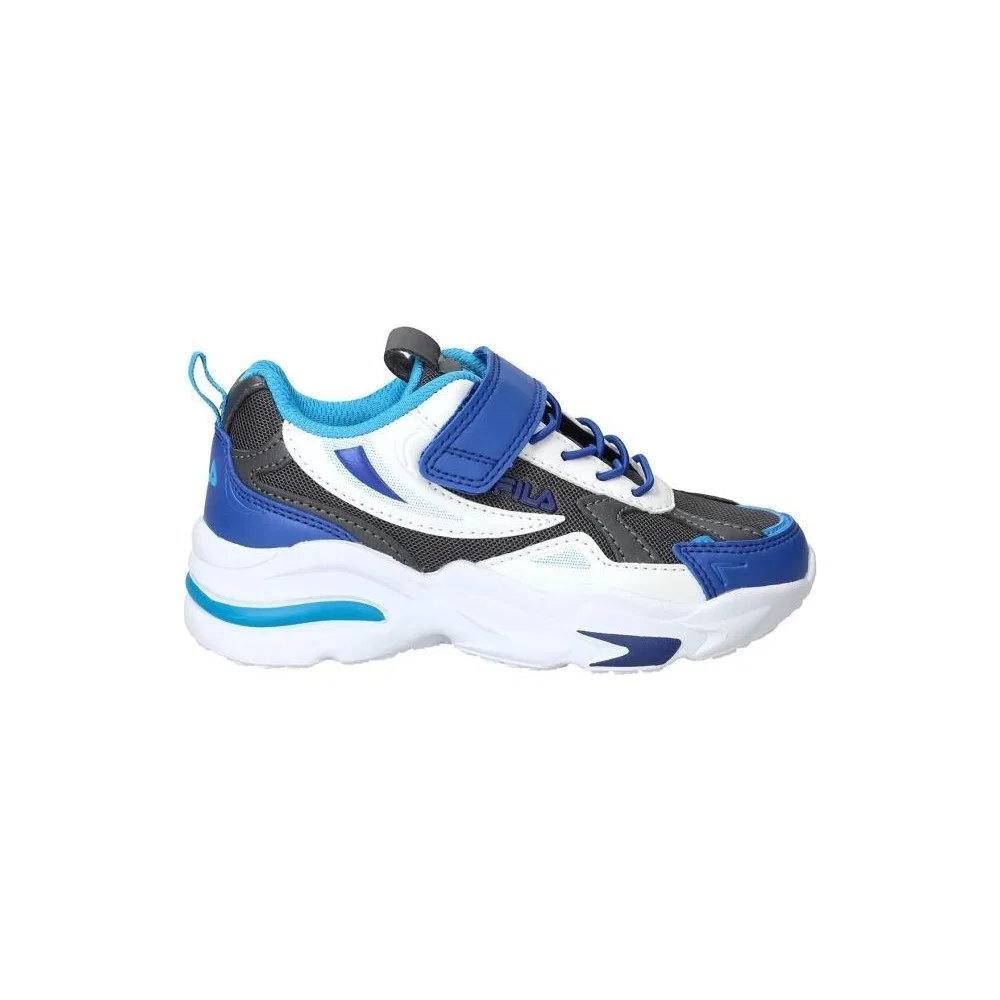 Детские спортивные кроссовки на липучках Madrun Velcro Fila