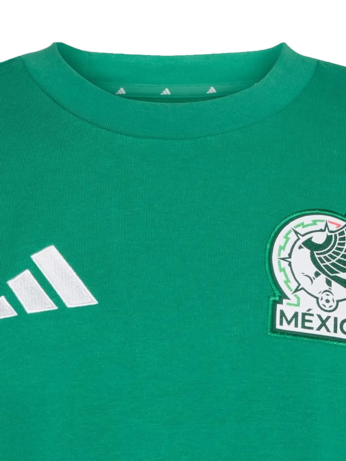 Толстовка Mexico с вышитым логотипом Adidas, зеленый — фото 2