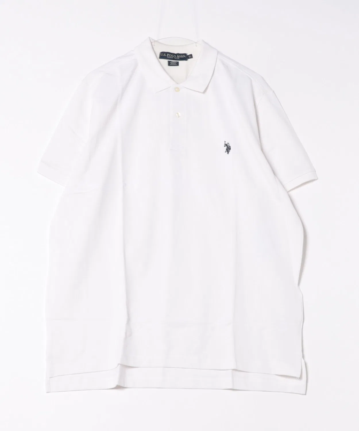 Мужская футболка с длинным рукавомU.S. POLO ASSN., Белый