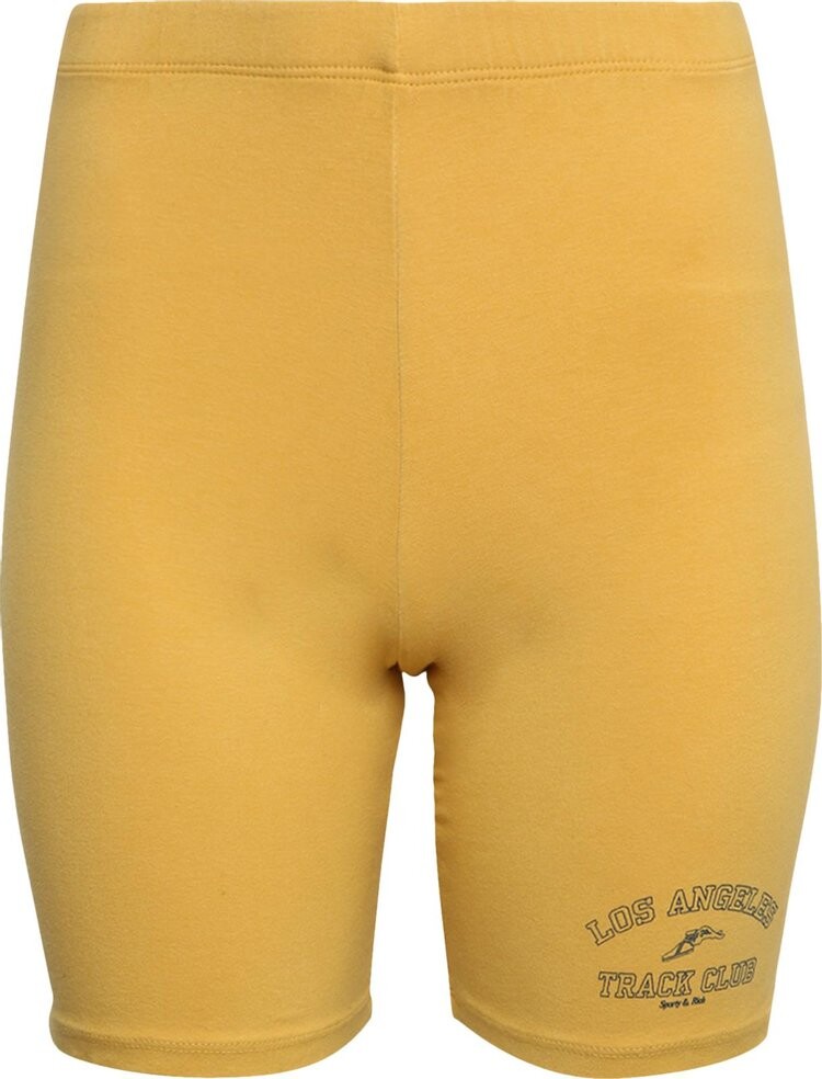 

Шорты Sporty & Rich Track Club Biker Short 'Gold', золотой