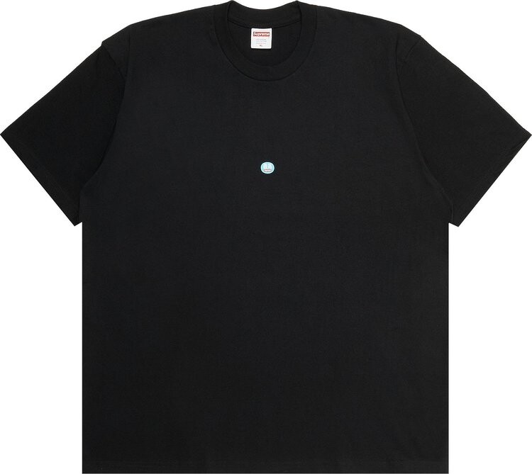 

Футболка Supreme Sticker Tee 'Black', черный
