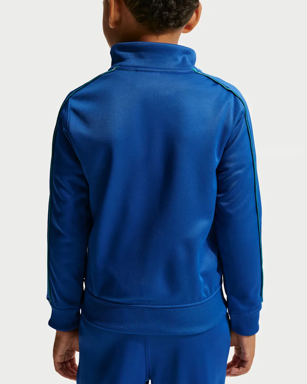 Детский комплект одежды Dri-FIT Lifestyle из 2 предметов с застежкой-молнией и декоративным кантом Nike, Game Royal — фото 3