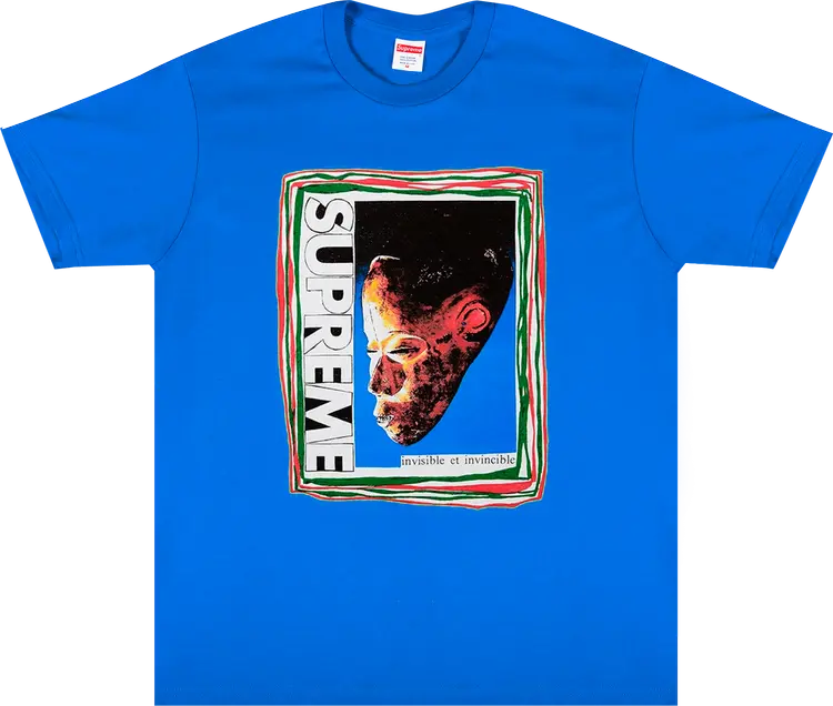 

Футболка Supreme Mask Tee 'Royal', синий