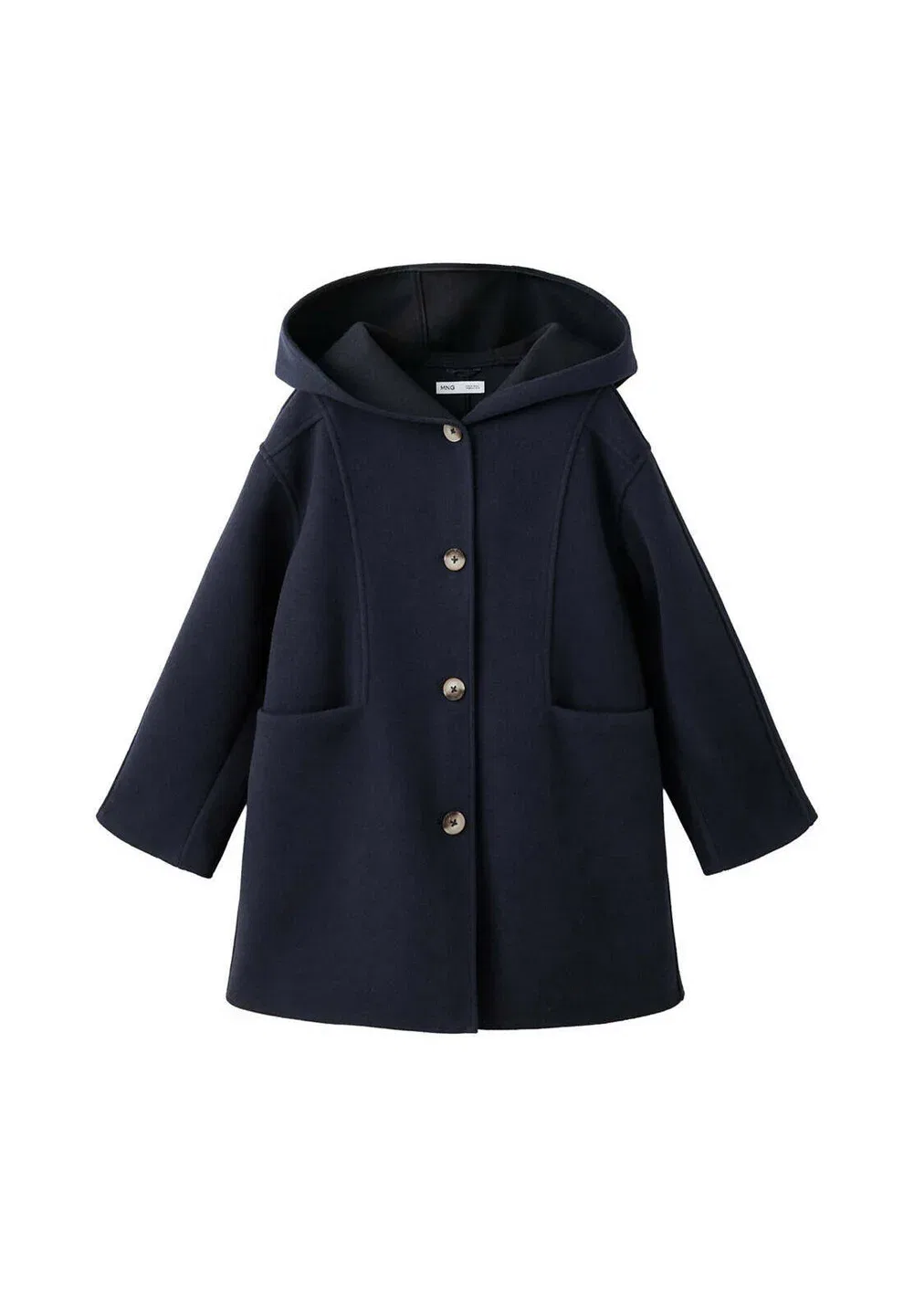 Детское классическое пальто Mango Kids, Royal Blue
