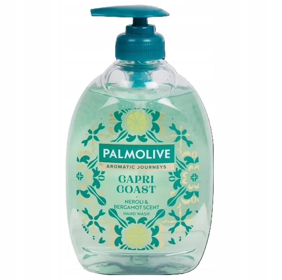 Жидкое мыло для рук с дозатором, Palmolive Capri Coast Neroli & Bergamot, набор 12 шт по 500 мл