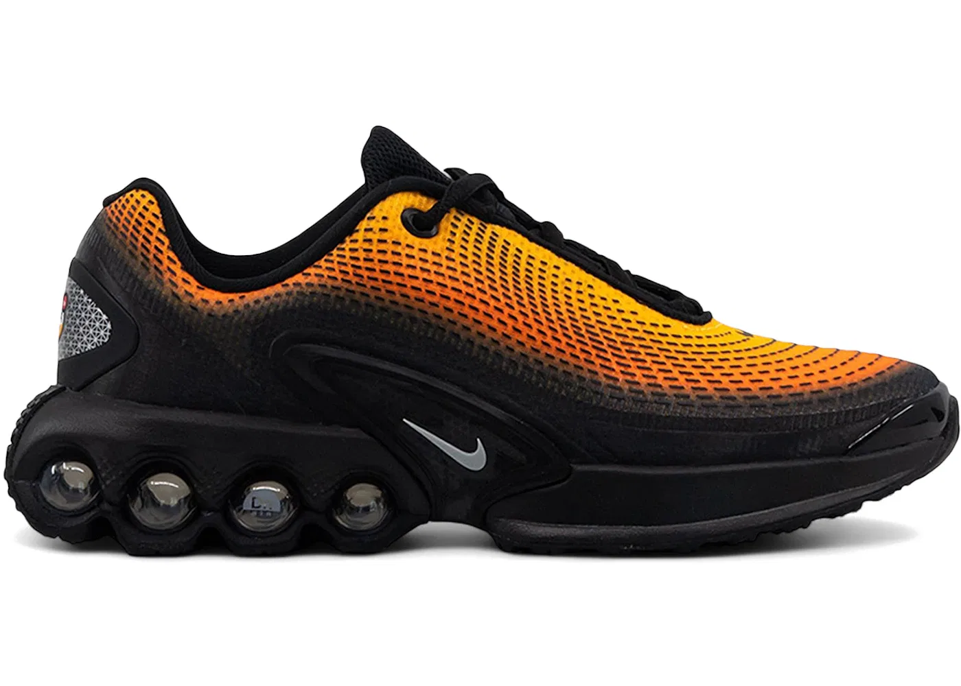 Детские кроссовки Lifestyle Nike Air Max Dn, Black/Laser Orange/Total Orange/Light Smoke Grey