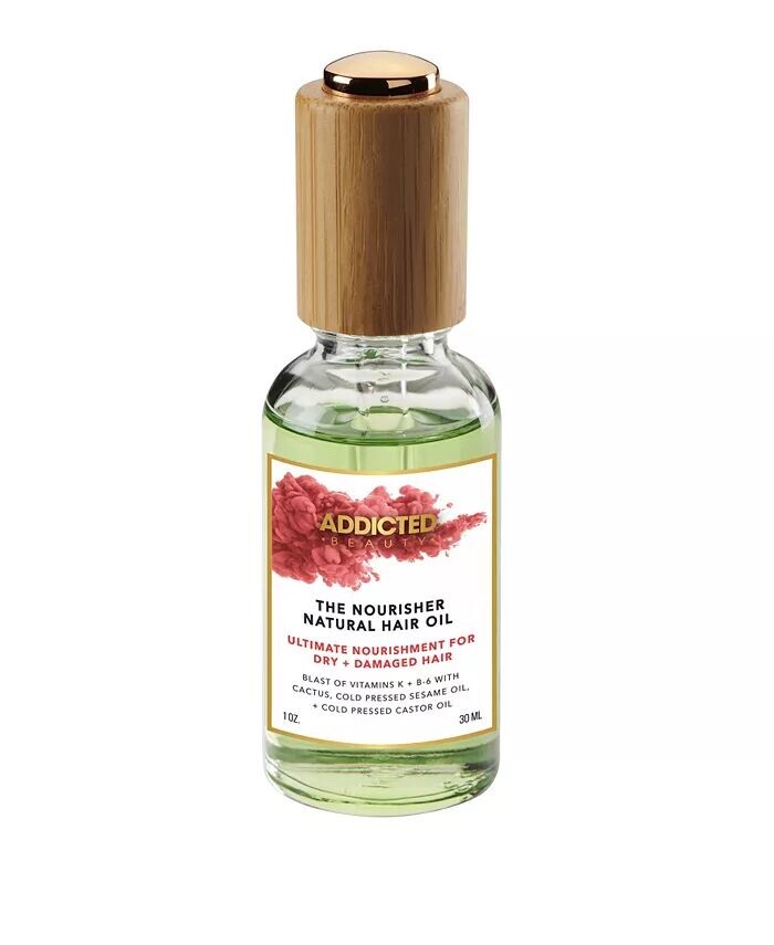 

Натуральное масло для волос Nourisher Addicted Beauty
