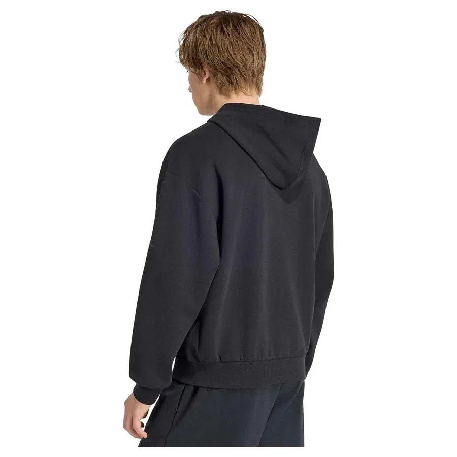 Мужская куртка с капюшоном, с длинным рукавом, KU8006 adidas, Черный — фото 3