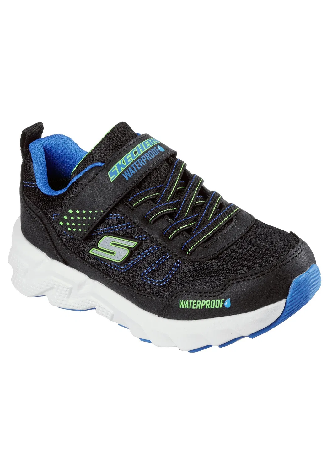 Детские кроссовки с водонепроницаемым верхом Elite Sport Tread - Aquavek Skechers, Schwarz Blau