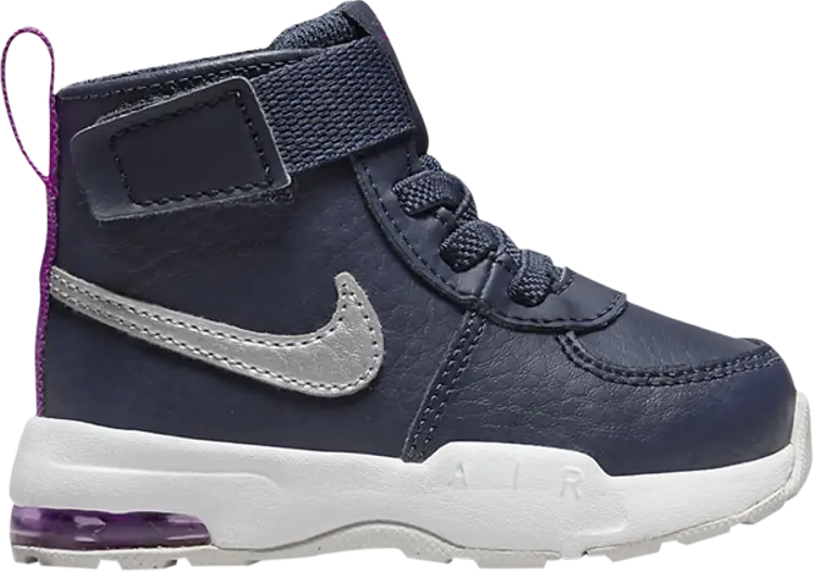 Ботинки Nike Air Max Goaterra 2.0 TD 'Midnight Navy Vivid Purple', синий