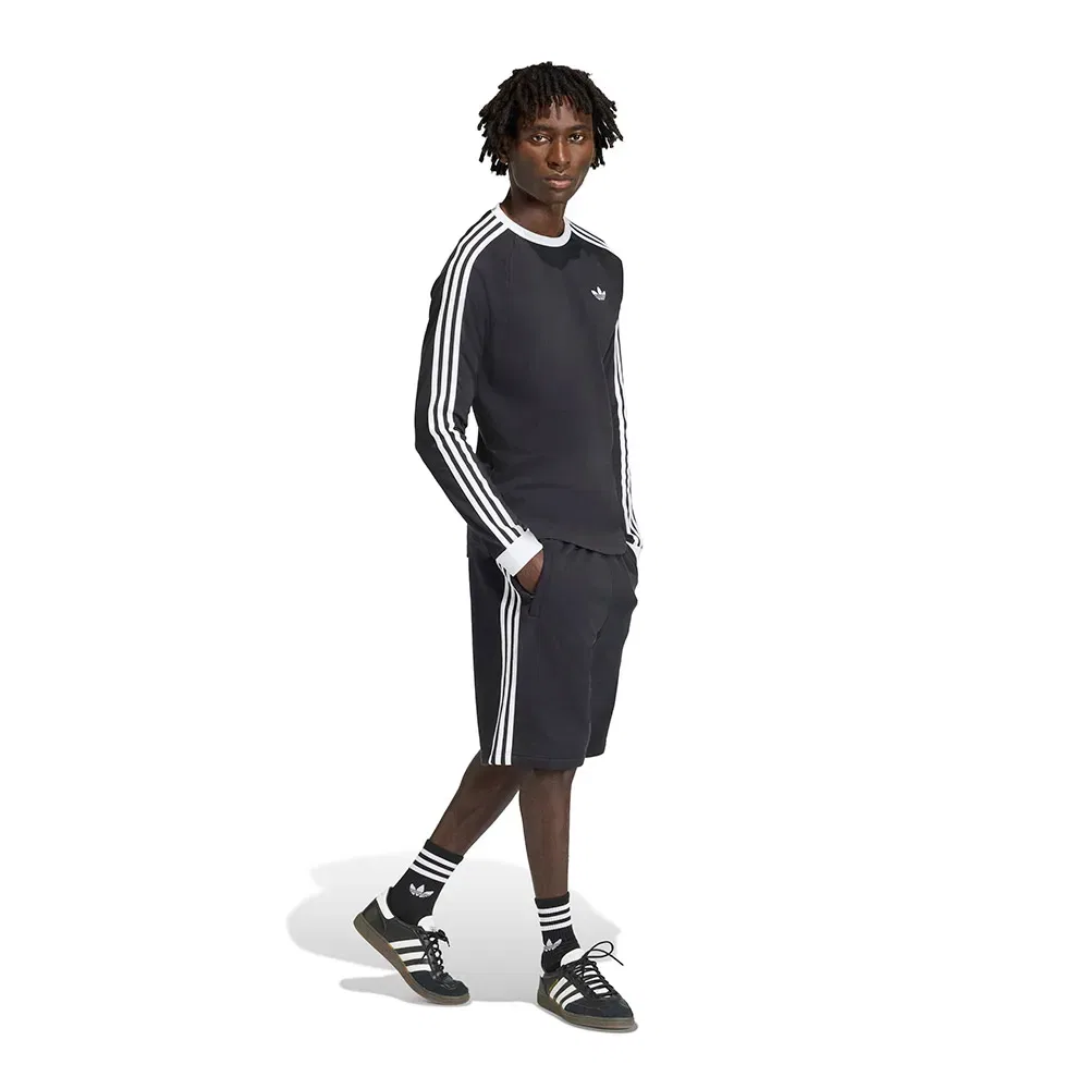 Шорты Adidas Originals 3 Stripes, черный — фото 4