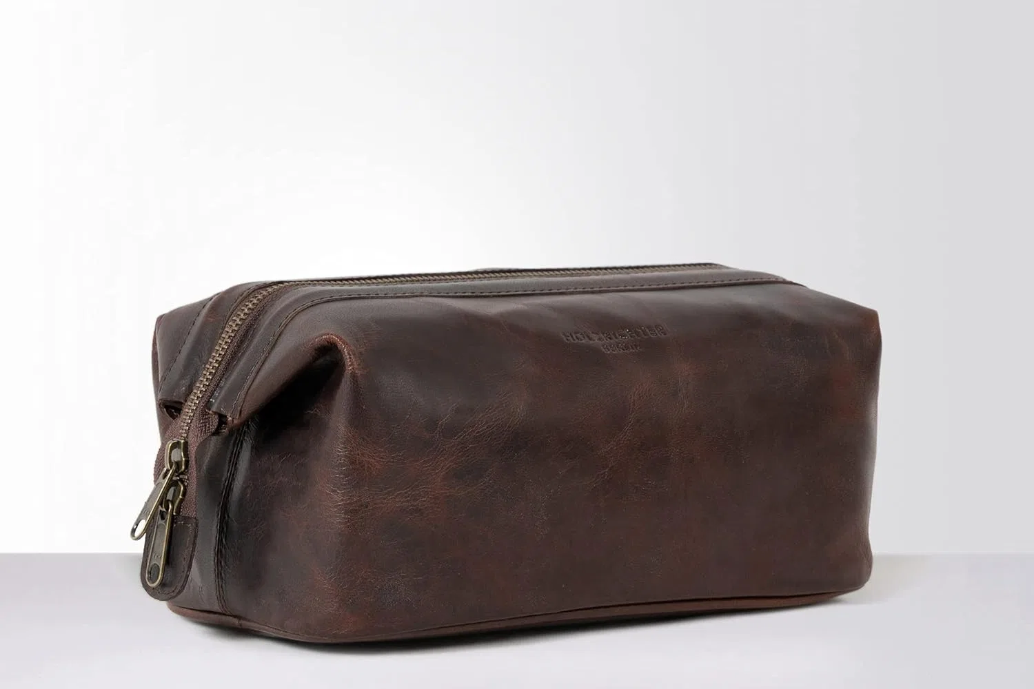 Малая кожаная косметичка «No-5-1» от HOLZRICHTER Berlin No brand, Chestnut — фото 3