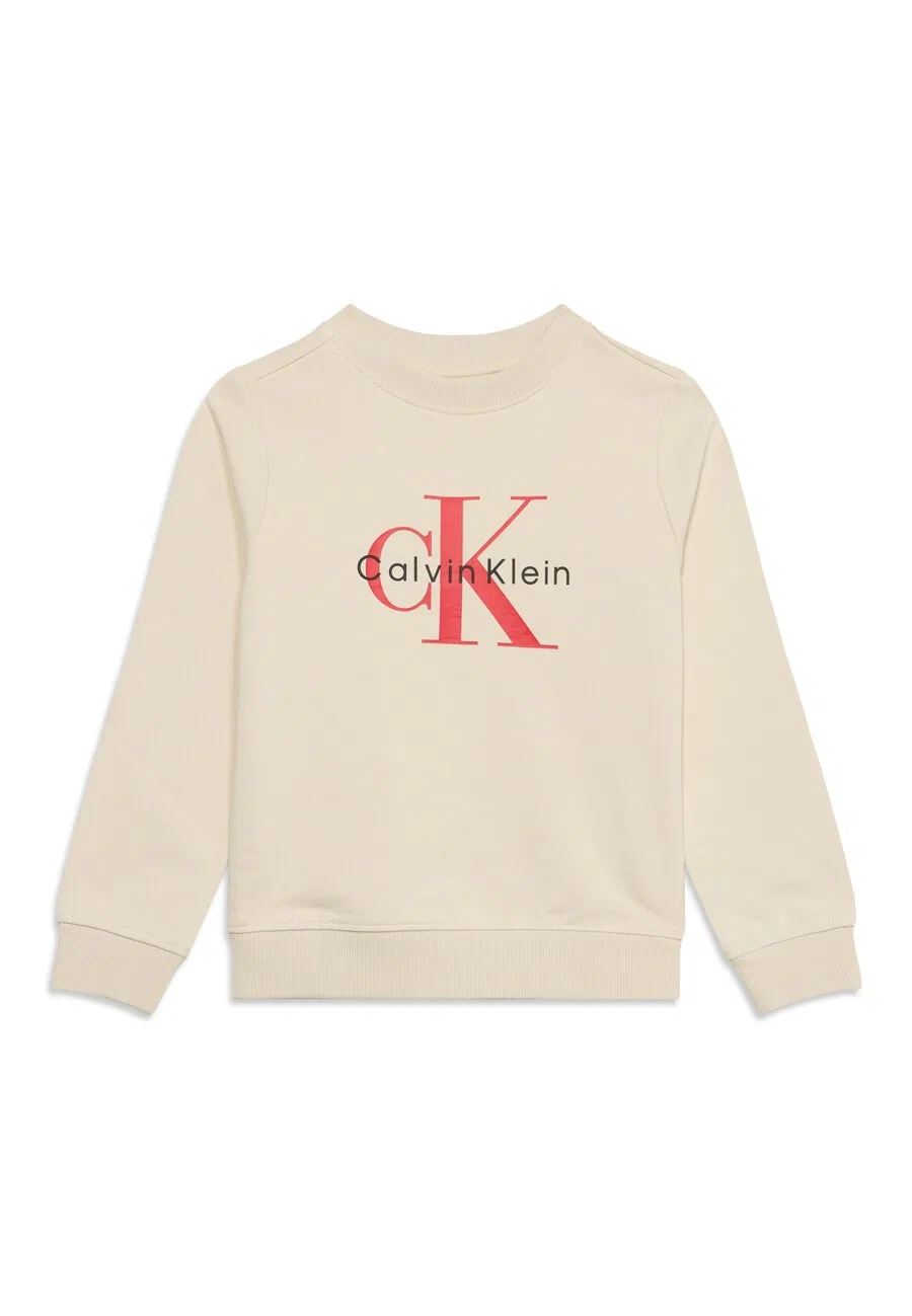 Толстовка Calvin Klein Jeans бежевого цвета