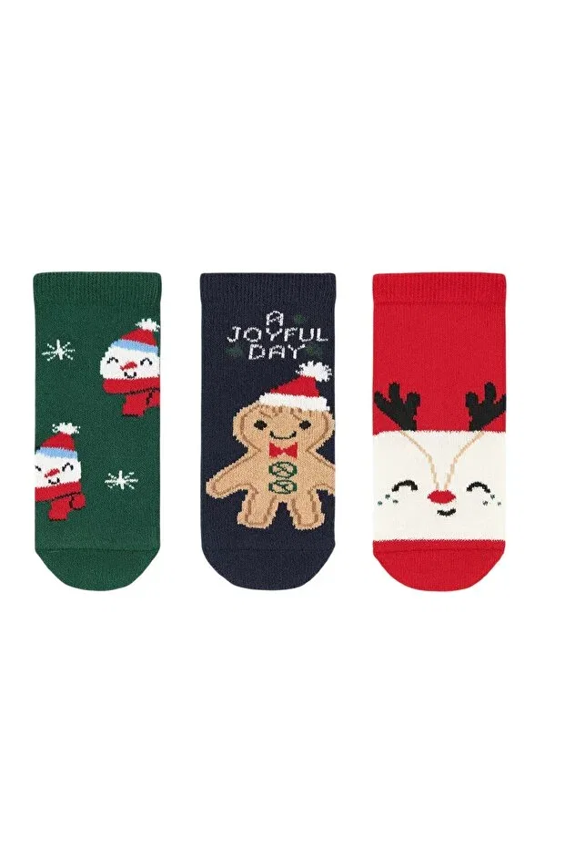 Детские носки для девочек хлопковые комплект 3 шт Just Socks, Çok Renkli
