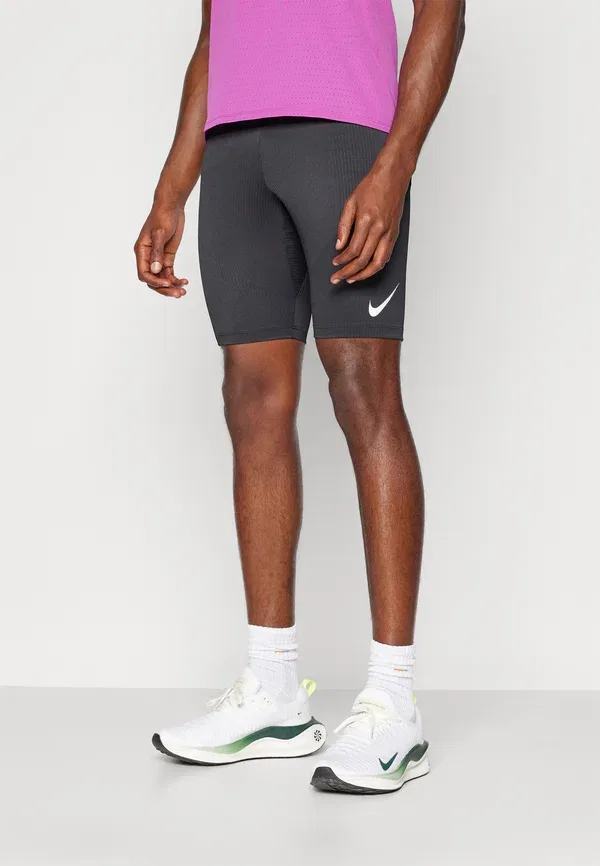 Лосины для бега Dri-fit Nike Performance/Summit White, белый/черный