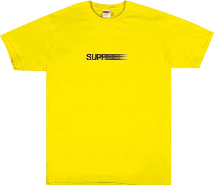 

Футболка Supreme Motion Logo Tee 'Yellow', желтый