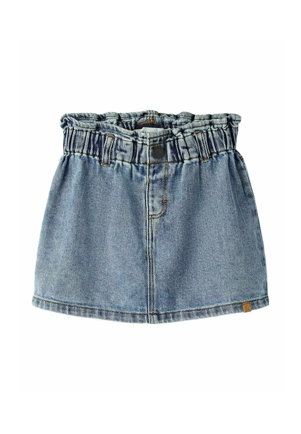 Джинсовая юбка Lil' Atelier, Medium Blue Denim — фото 3