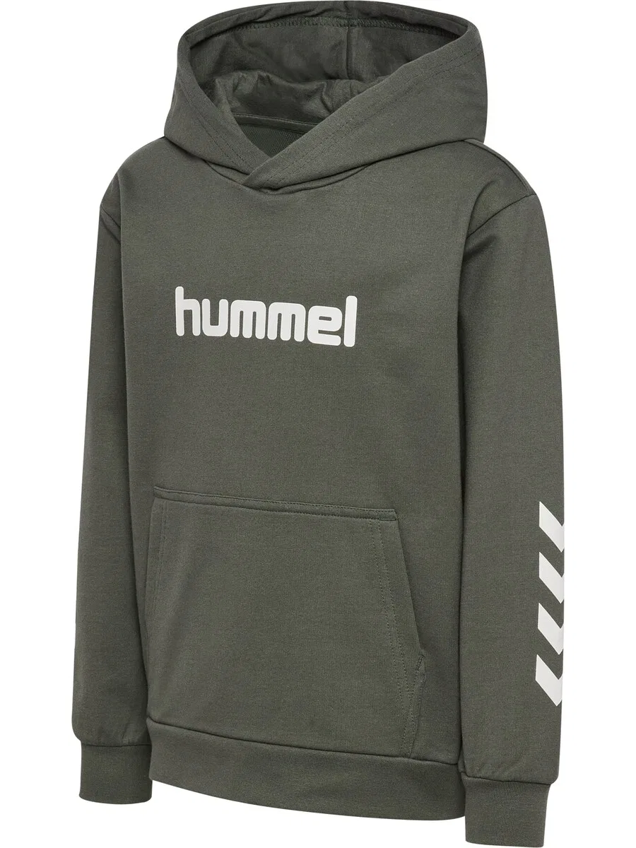 Спортивная толстовка Hummel оливкового цвета — фото 3