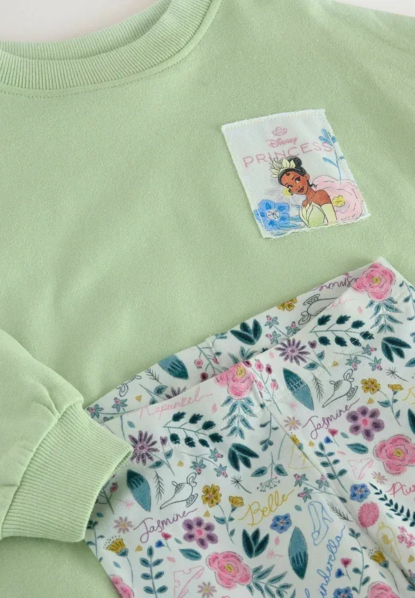 Свитшот с принтом Disney Princess Regular fit Next, green, зеленый — фото 2