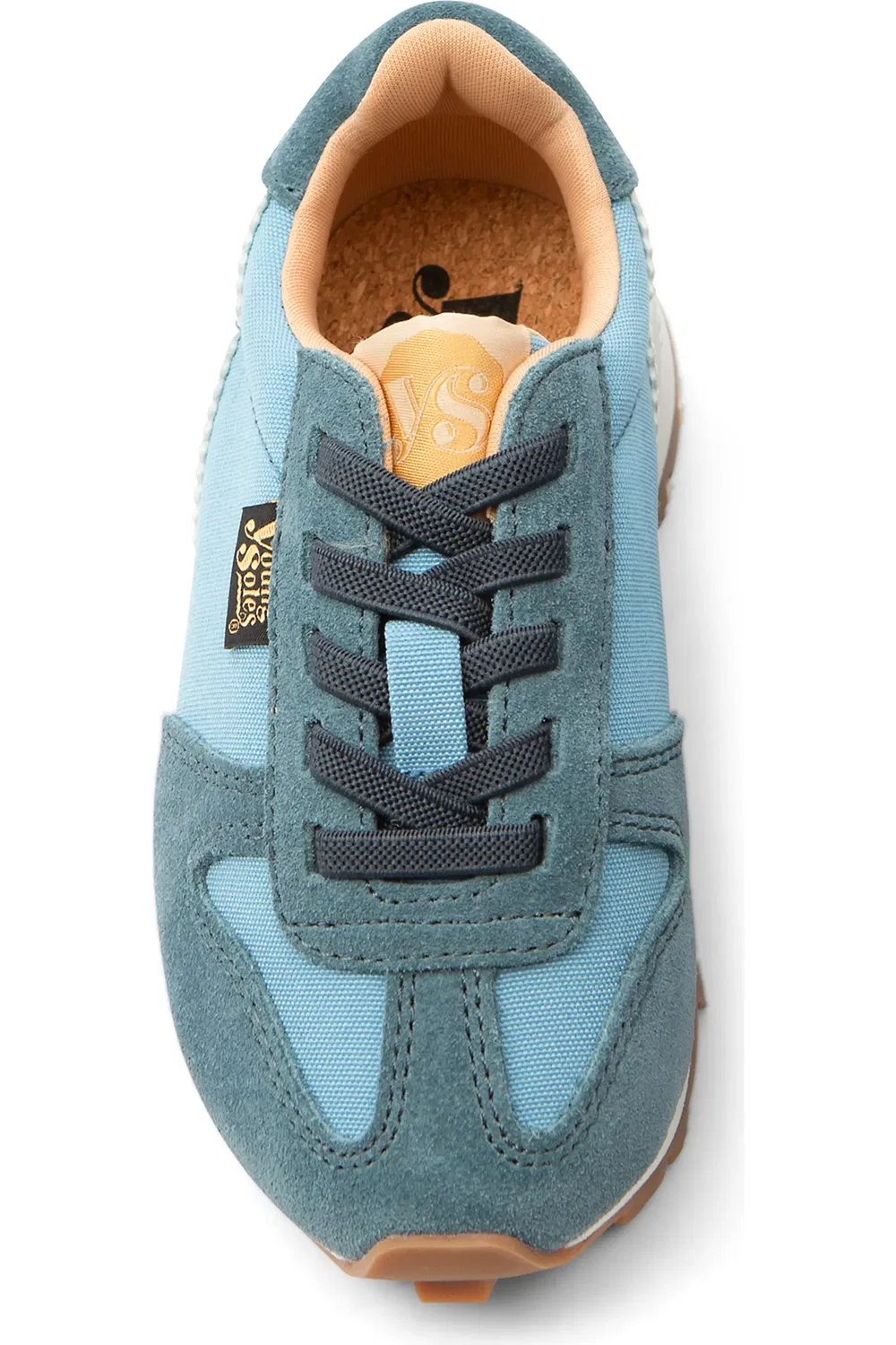 Детские кеды классические Keegan Young Soles, Smokey Blue — фото 4