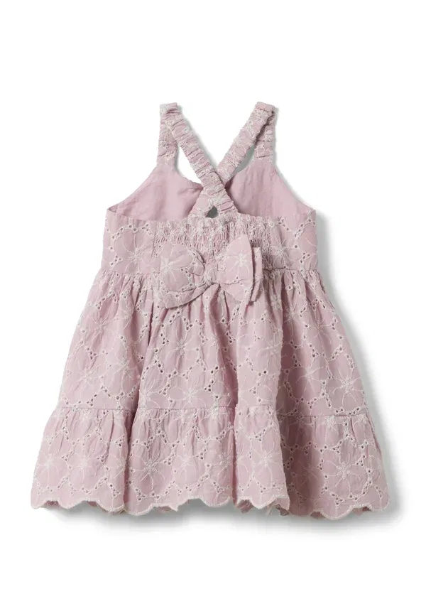 Платье хлопковое Day dress Ovs, pink, розовый — фото 2