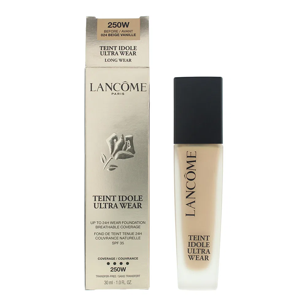 Тональная основа Teint Idole Ultra Wear Foundation Lancome, 30 мл, 250W