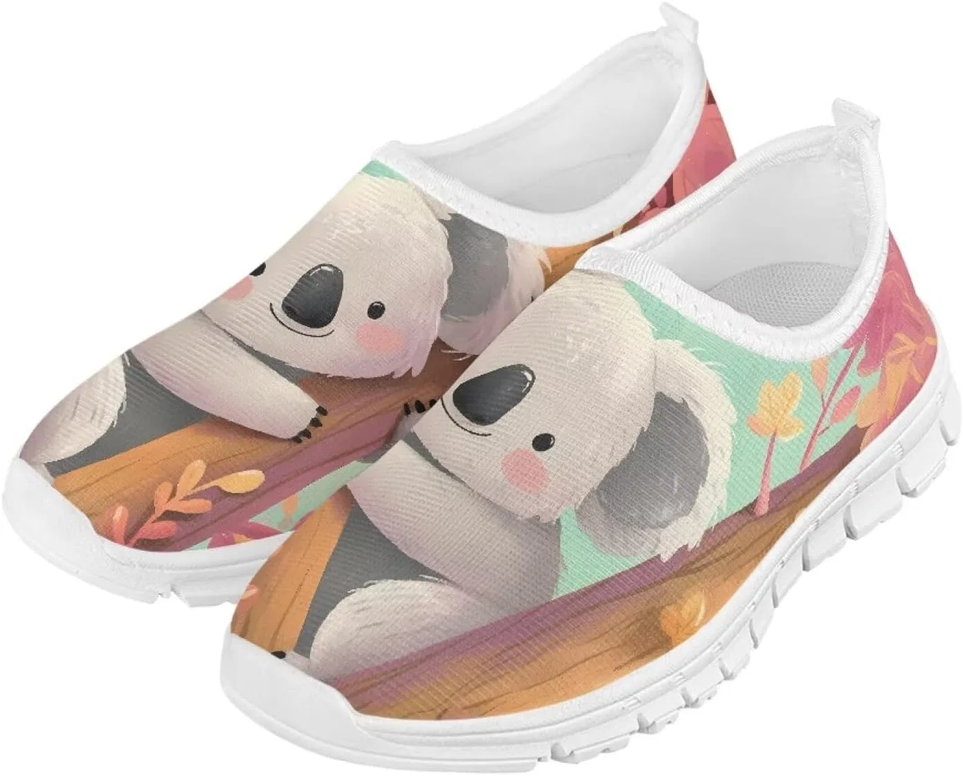 Детские туфли-лоферы без шнуровки Athletics Shoes Ctsgobvahy, Koala