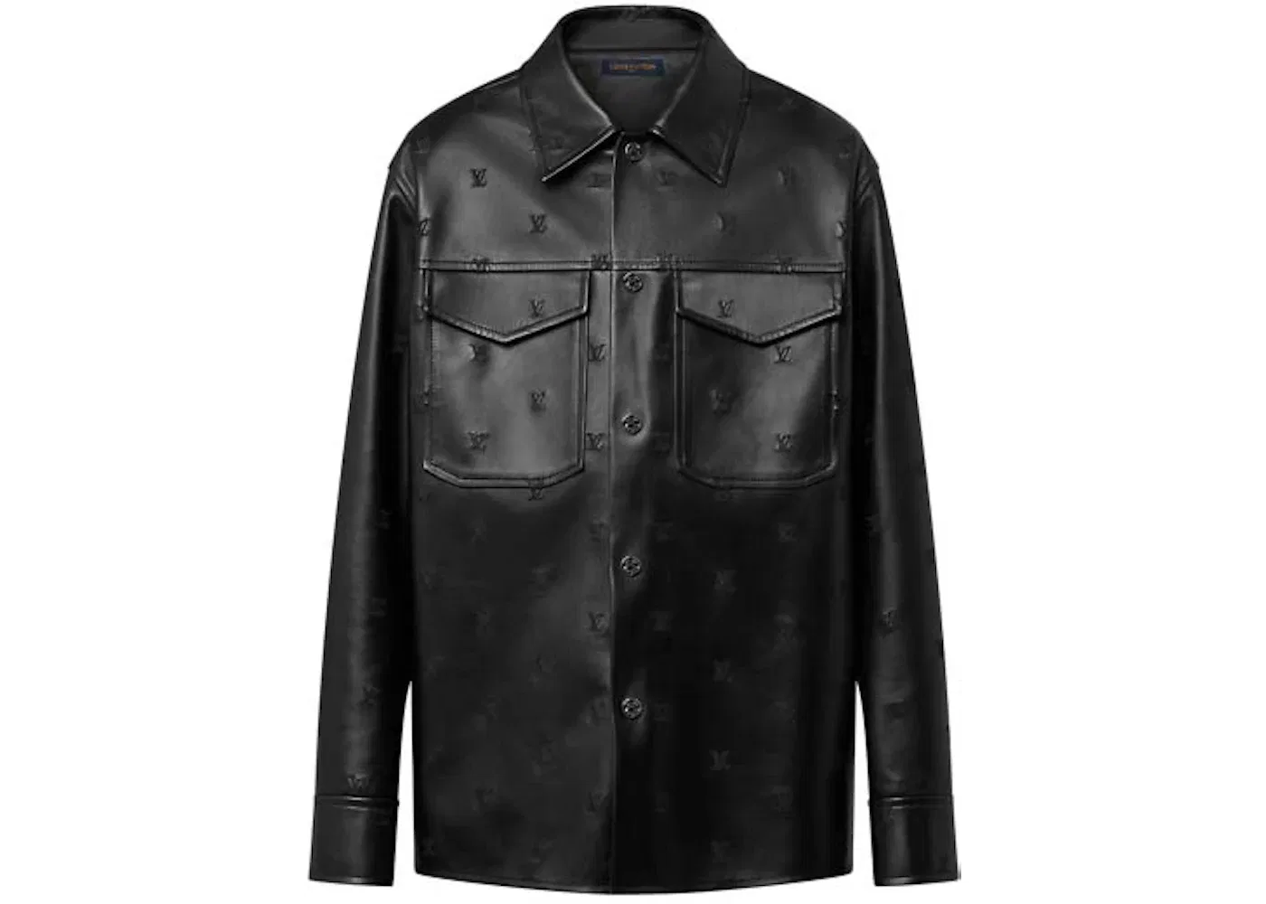 Мужская куртка с вышивкой Blouson Louis Vuitton, Black