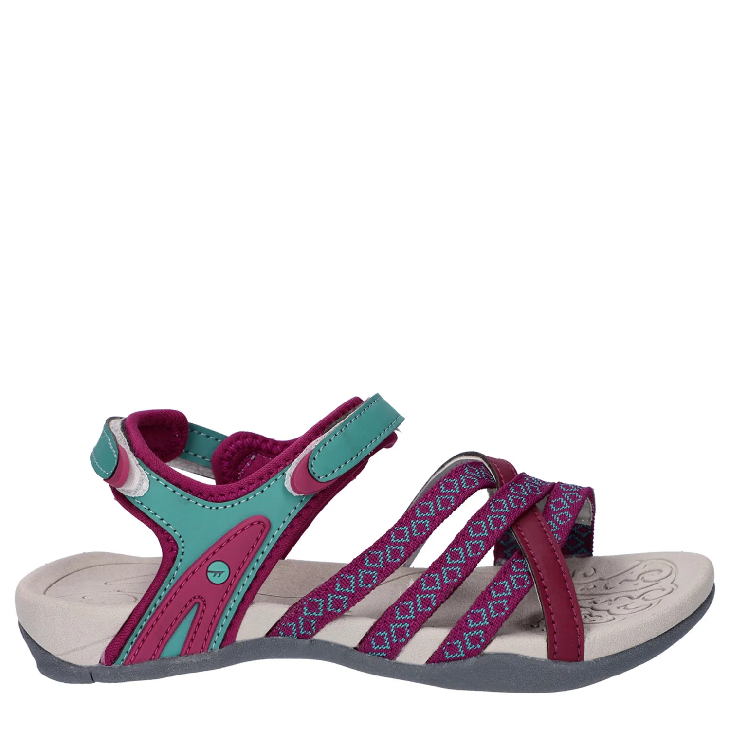 Детские сандалии для походов Hi-Tec, Marineblau/Fuchsia — фото 3
