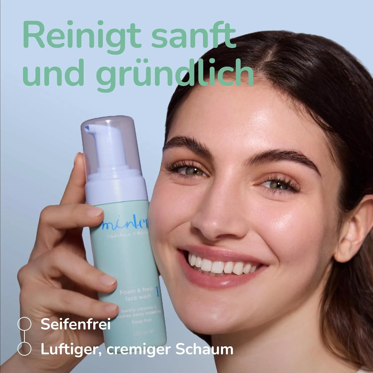 Детская пенка для умывания «Foam & Fresh Face Wash» от minLen Minlen — фото 3