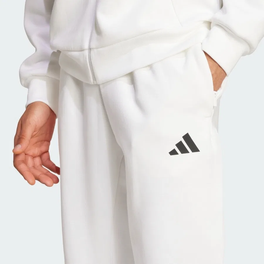 Спортивные штаны с зауженными штанинами и манжетами Future Icons adidas, Белый — фото 4