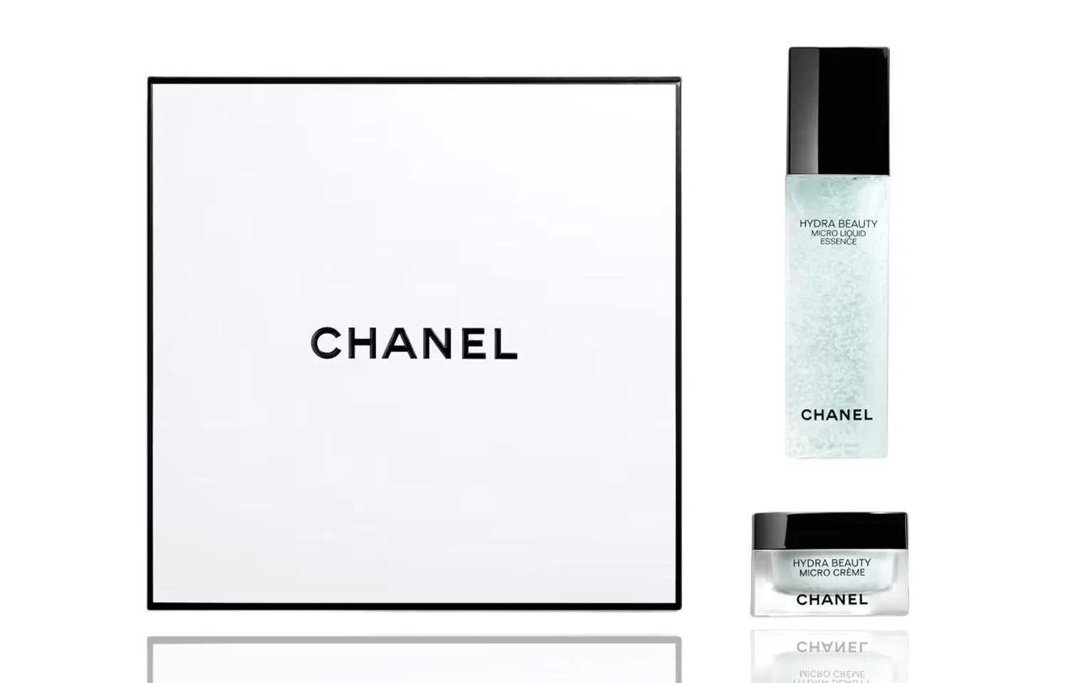Набор увлажняющих средств для лица с камелией, CHANEL, 150 мл + 50 г