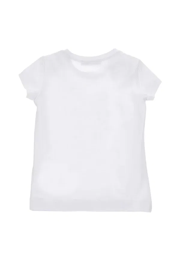Футболка с животными Print T-shirt Monnalisa white, белый — фото 2