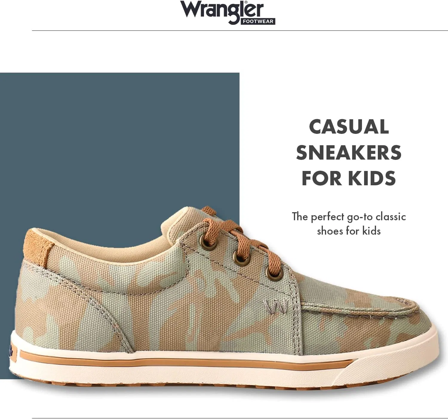 Детские кроссовки Classic Low Top Wrangler, Wrangler Camo — фото 2