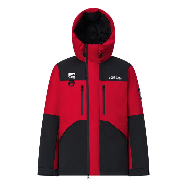 Детский пуховик в стиле скейтбординг Skating Collection, Teenie Weenie Men, Bordeaux Red